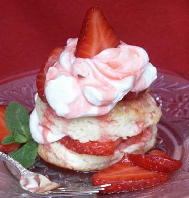 image strawberry short cake
